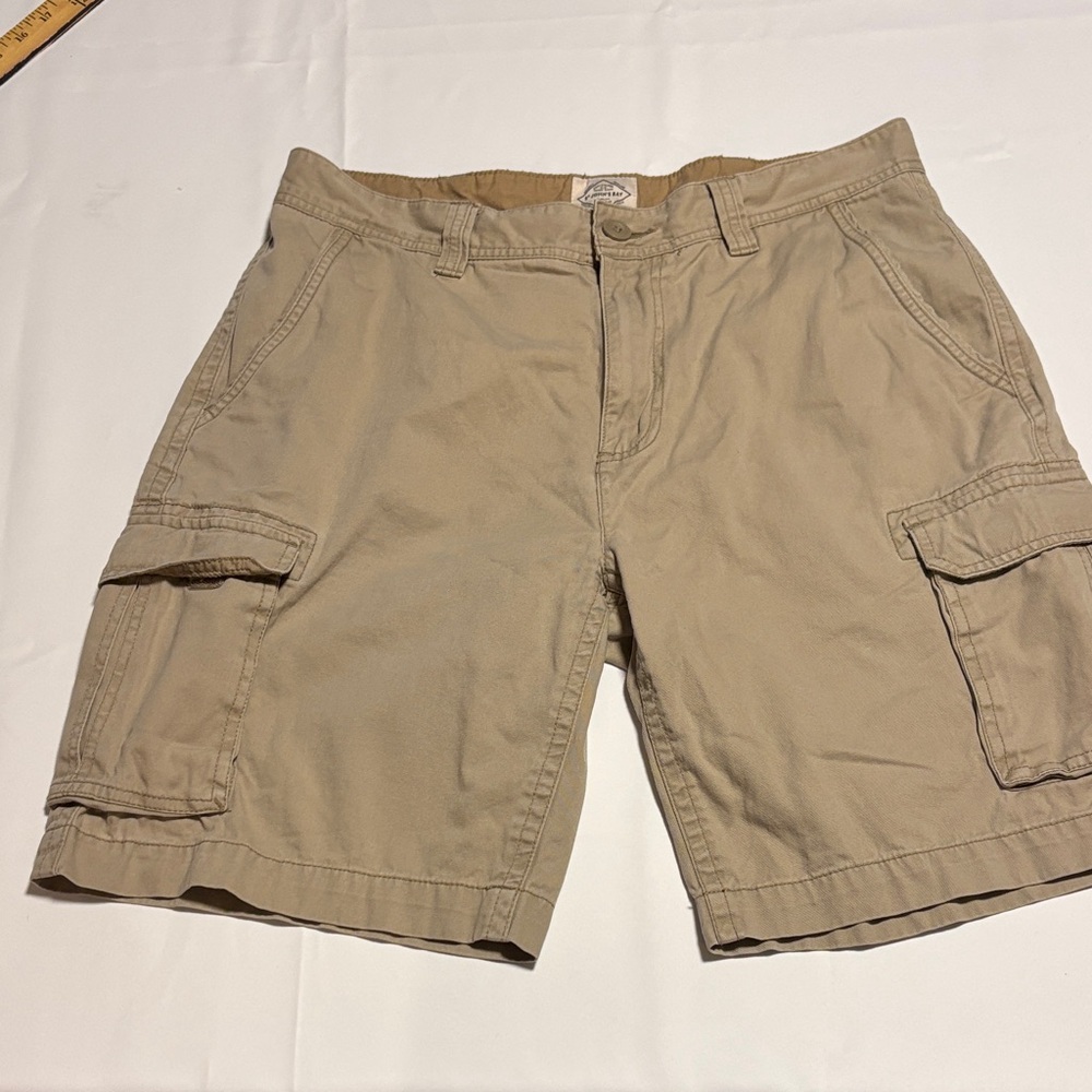 St. John's Bay Tan Cargo Shorts for Men -471sku